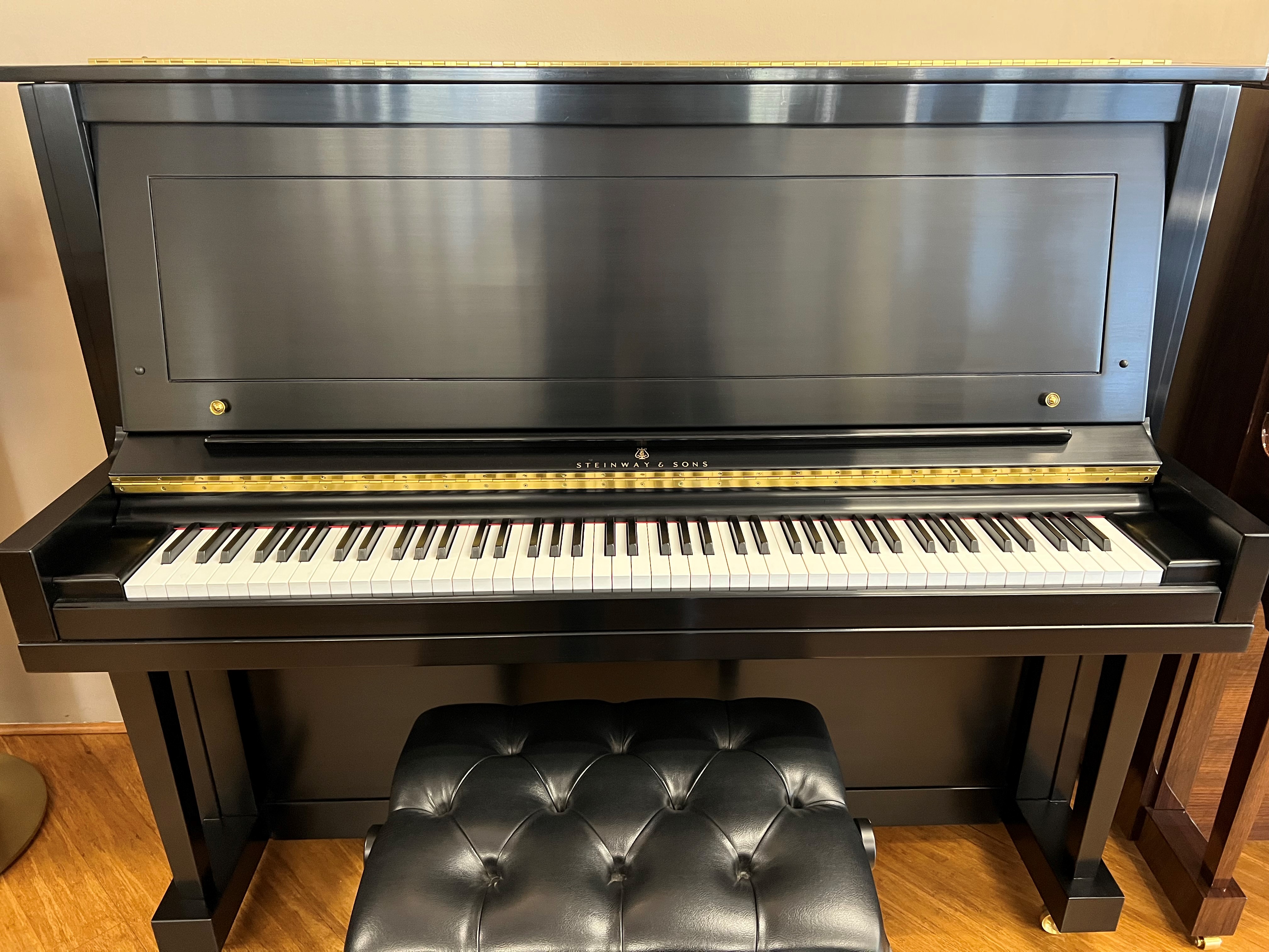 Piano steinway deals and sons k52